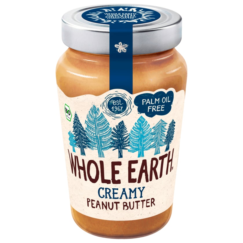 Whole Earth Bio Peanut Butter creamy 340g